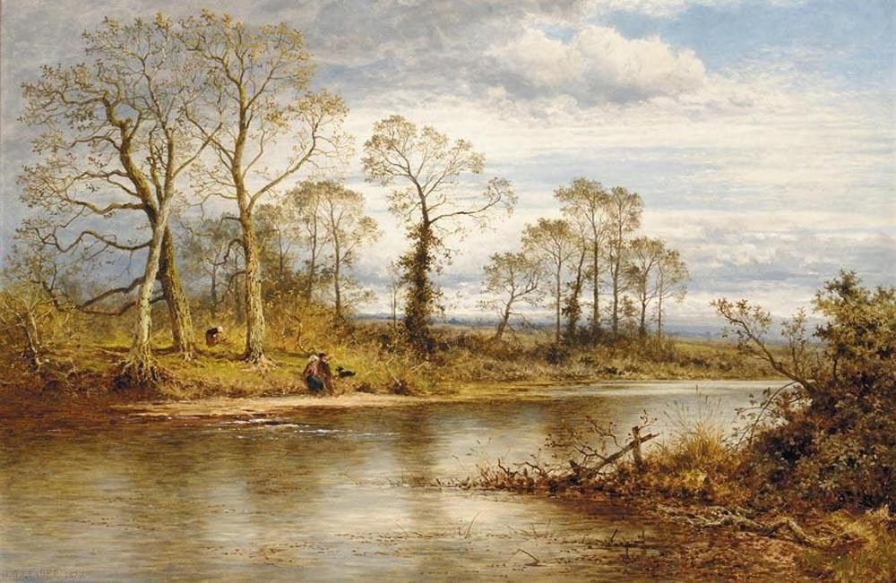 Benjamin Williams Leader An English River in Autumn